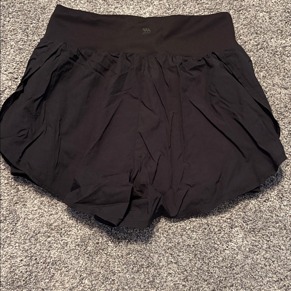 All in Motion Women's Black Athletic Shorts - Picture 4 of 4